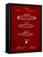 Cigar Tobacco Patent-Cole Borders-Framed Stretched Canvas