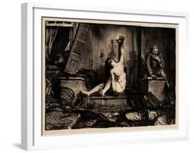 Cigarette, 1918-George Wesley Bellows-Framed Giclee Print