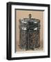 Cigarette Box with Shagreen Sides, 1928-John Paul Cooper-Framed Giclee Print