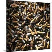Cigarette Butts-Kevin Curtis-Mounted Photographic Print