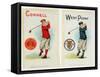 Cigarette cards for Cornell and West Point universities, American, c1900-Unknown-Framed Stretched Canvas
