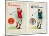 Cigarette cards for Cornell and West Point universities, American, c1900-Unknown-Mounted Giclee Print