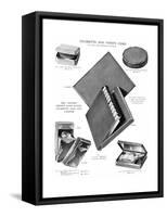 Cigarette Case-null-Framed Stretched Canvas