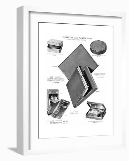 Cigarette Case-null-Framed Giclee Print