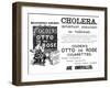 Cigarette Cholera Cure-null-Framed Art Print