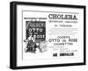 Cigarette Cholera Cure-null-Framed Art Print