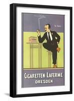 Cigaretten Laferme, Dresden-null-Framed Art Print