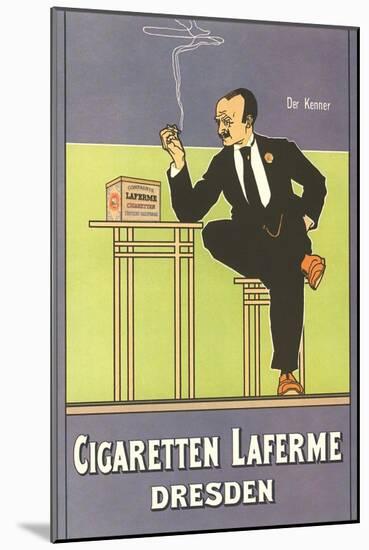 Cigaretten Laferme, Dresden-null-Mounted Art Print