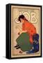 Cigarettes Job-Alphonse Mucha-Framed Stretched Canvas