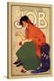 Cigarettes Job-Alphonse Mucha-Stretched Canvas