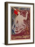 Cigarettes Saphir-null-Framed Giclee Print