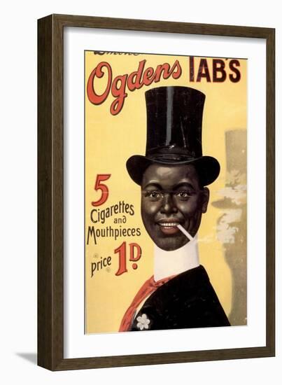 Cigarettes Smoking Ogden's, UK, 1900-null-Framed Giclee Print