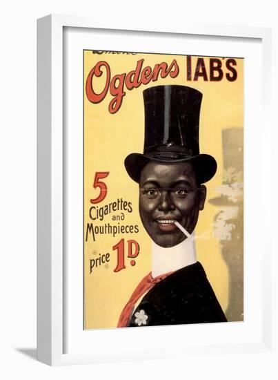 Cigarettes Smoking Ogden's, UK, 1900-null-Framed Giclee Print