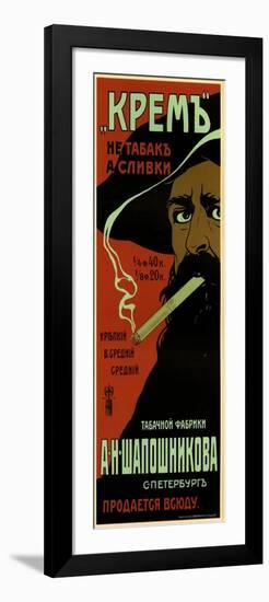 Cigarettes, So Mild, Not Like a Tobacco at All and Sold Everywhere-null-Framed Art Print