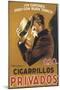 Cigarillos Privados-Achille Luciano Mauzan-Mounted Art Print