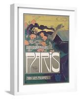 Cigarrillos Paris Son Los Mejores (Paris Cigarillos are the Best!)-Aleardo Villa-Framed Giclee Print