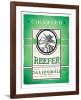 Cigaweed California Reefer-JJ Brando-Framed Art Print