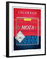 Cigaweed Mota-JJ Brando-Framed Art Print