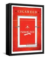 Cigaweed Panama Red-JJ Brando-Framed Stretched Canvas