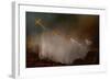 Cilento National Park Fire Fight-null-Framed Art Print