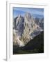 Cima dei Bureloni. Peaks towering over Val Venegia. Pala group in the dolomites of Trentino, Italy.-Martin Zwick-Framed Photographic Print