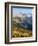 Cima della Vezzana, cima dei Bureloni. Peaks towering over Val Venegia.-Martin Zwick-Framed Photographic Print