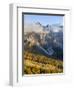 Cima della Vezzana, cima dei Bureloni. Peaks towering over Val Venegia.-Martin Zwick-Framed Photographic Print