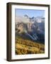 Cima della Vezzana, cima dei Bureloni. Peaks towering over Val Venegia.-Martin Zwick-Framed Photographic Print