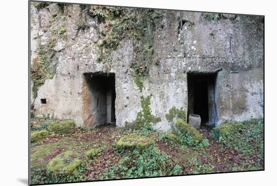 Cima Grave, Marturanum Regional Park, San Giuliano, Barbarano Romano, Lazio, Italy, 7th Century-null-Mounted Giclee Print