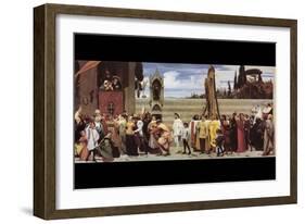 Cimabue's Celebrated Madonna-Frederick Leighton-Framed Art Print
