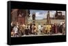 Cimabue's Celebrated Madonna-Frederick Leighton-Framed Stretched Canvas