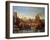 Cimabue's Madonna Being Carried in a Procession, Circa 1859-Franz Adolf Von Sturler-Framed Giclee Print