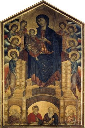 The Madonna in Majesty, 1285-1286