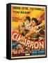 Cimarron, Irene Dunne, Richard Dix, 1931-null-Framed Stretched Canvas