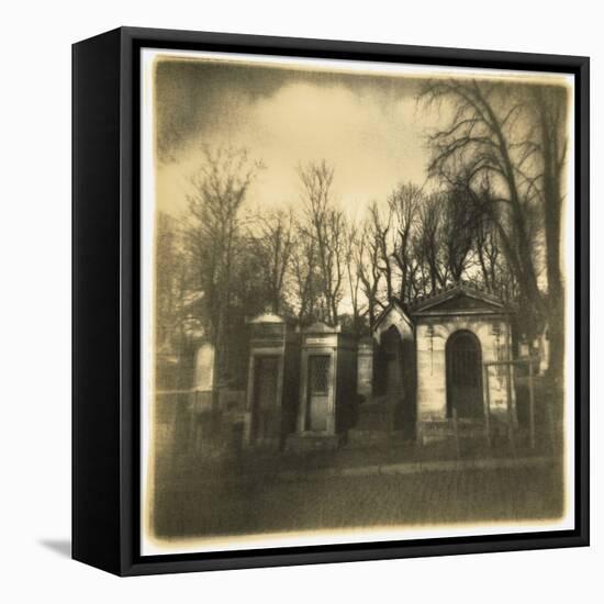 Cimetiere du Pere-Lachaise, Paris-Kevin Cruff-Framed Stretched Canvas