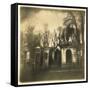 Cimetiere du Pere-Lachaise, Paris-Kevin Cruff-Framed Stretched Canvas