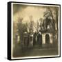 Cimetiere du Pere-Lachaise, Paris-Kevin Cruff-Framed Stretched Canvas