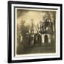 Cimetiere du Pere-Lachaise, Paris-Kevin Cruff-Framed Photographic Print