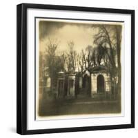 Cimetiere du Pere-Lachaise, Paris-Kevin Cruff-Framed Photographic Print