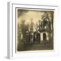 Cimetiere du Pere-Lachaise, Paris-Kevin Cruff-Framed Photographic Print