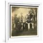 Cimetiere du Pere-Lachaise, Paris-Kevin Cruff-Framed Photographic Print