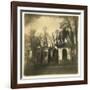 Cimetiere du Pere-Lachaise, Paris-Kevin Cruff-Framed Photographic Print