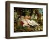 Cimon and Iphigenia, 1617-Peter Paul Rubens-Framed Giclee Print