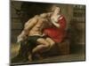 Cimon and Pero, C.1630-Peter Paul Rubens-Mounted Giclee Print