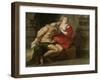 Cimon and Pero, C.1630-Peter Paul Rubens-Framed Giclee Print