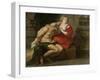 Cimon and Pero, C.1630-Peter Paul Rubens-Framed Giclee Print