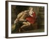 Cimon and Pero, C.1630-Peter Paul Rubens-Framed Giclee Print