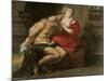 Cimon and Pero, C.1630-Peter Paul Rubens-Mounted Giclee Print