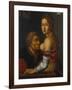 Cimon and Pero (Caritas Romana)-Georg Pencz-Framed Giclee Print