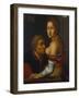 Cimon and Pero (Caritas Romana)-Georg Pencz-Framed Giclee Print